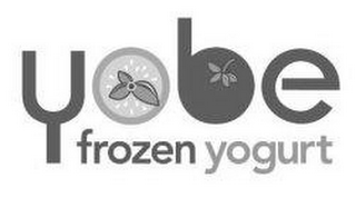YOBE FROZEN YOGURT logo