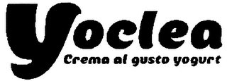 YOCLEA CREMA AL GUSTO YOGURT logo