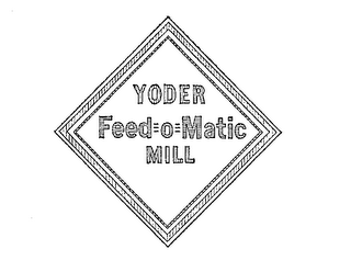 YODER FEED-O-MATIC MILL logo