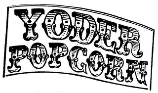 YODER POPCORN logo