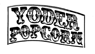 YODER POPCORN logo