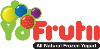 YOFRUTII ALL NATURAL FROZEN YOGURT logo