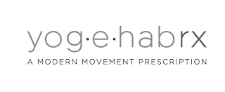YOG · E · HABRX A MODERN MOVEMENT PRESCRIPTION logo