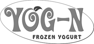 YOG-N FROZEN YOGURT logo