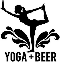 YOGA + BEER logo