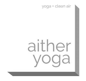YOGA + CLEAN AIR AITHER YOGA logo
