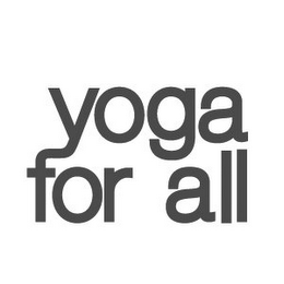YOGA FOR ALL logo