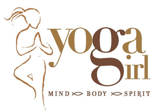 YOGA GIRL MIND BODY SPIRIT logo