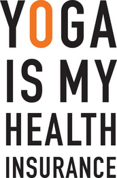 YOGA IS MY HEALTH INSURANCE logo