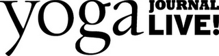 YOGA JOURNAL LIVE! logo