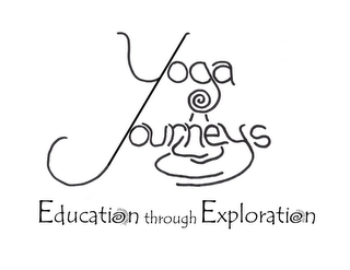 YOGA JOURNEYS EDUCATION THROUGH EXPLORATION JOURNEYING INWARD JOURNEYING OUT logo