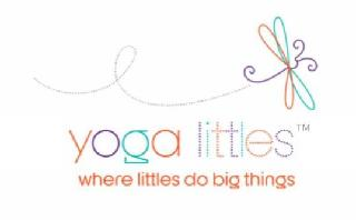 YOGA LITTLES WHERE LITTLES DO BIG THINGS logo