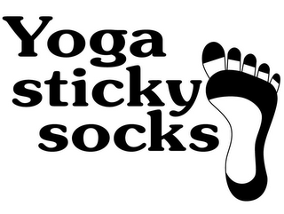 YOGA STICKY SOCKS logo