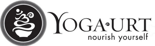 YOGA URT NOURISH YOURSELF logo