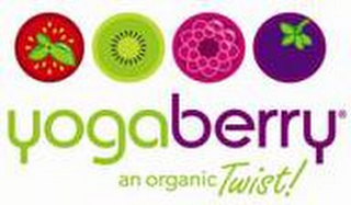 YOGABERRY AN ORGANIC TWIST! logo