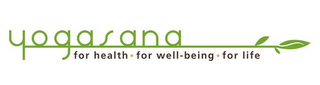 YOGASANA FOR HEALTH FOR WELL-BEING FOR LIFE logo