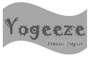 YOGEEZE FROZEN YOGURT logo