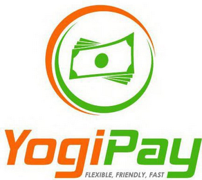YOGI PAY FLEXIBLE, FRIENDLY, FAST logo