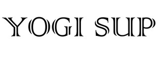 YOGI SUP logo