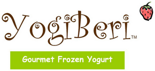YOGIBERI GOURMET FROZEN YOGURT logo