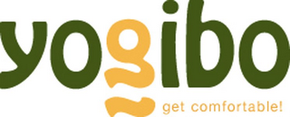 YOGIBO GET COMFORTABLE! logo