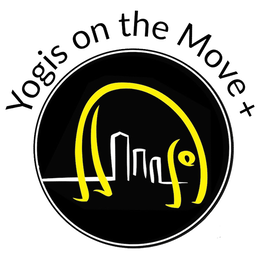 YOGIS ON THE MOVE + logo