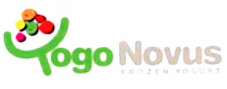 YOGO NOVUS FROZEN YOGURT logo