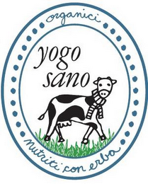 YOGO SANO ORGANICI NUTRITI CON ERBA logo