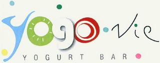 YOGO VIE YOGURT BAR logo