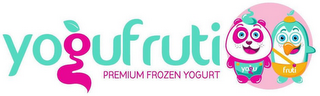YOGUFRUTI PREMIUM FROZEN YOGURT logo