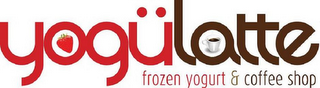 YOGULATTE FROZEN YOGURT & COFFEE SHOP logo