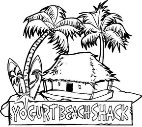 YOGURT BEACH SHACK logo