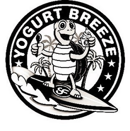 YOGURT BREEZE YB logo