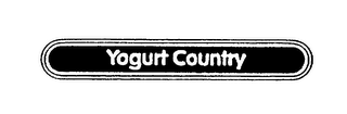 YOGURT COUNTRY logo