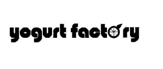 YOGURT FACTORY logo