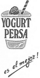 YOGURT PERSA ES EL MEJOR! logo