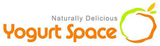 YOGURT SPACE NATURALLY DELICIOUS logo
