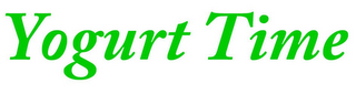 YOGURT TIME logo