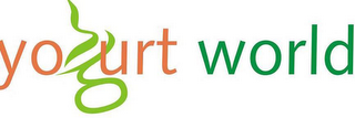 YOGURT WORLD logo
