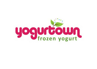 YOGURTOWN FROZEN YOGURT logo