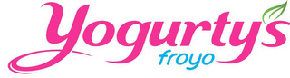 YOGURTY'S FROYO logo