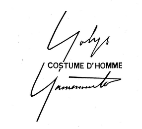 YOHJI YAMAMOTO COSTUME D'HOMME logo