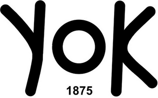 YOK 1875 logo