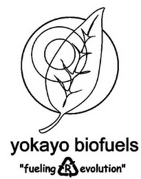 YOKAYO BIOFUELS "FUELING R EVOLUTION" logo