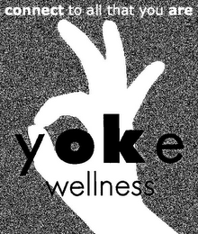 YOKE WELLNESS CONNECT TO ALL THAT YOU ARE logo