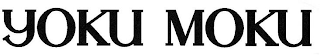 YOKU MOKU logo