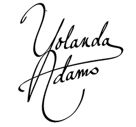 YOLANDA ADAMS logo
