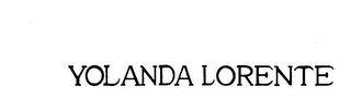 YOLANDA LORENTE