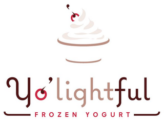 YO'LIGHTFUL FROZEN YOGURT logo