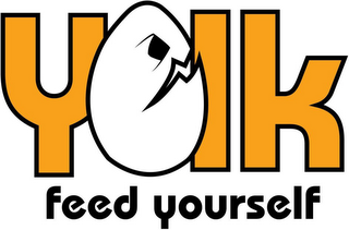 YOLK FEED YOURSELF logo